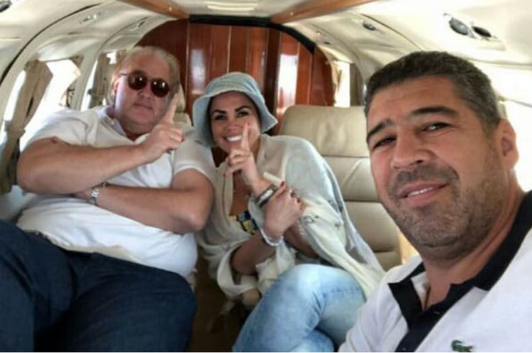 Gobernador electo, de paseo al Brasil con acusado de millonaria estafa