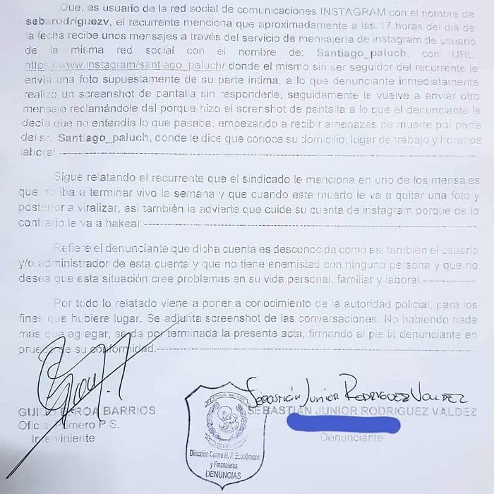 Periodista de farándula fue amenazado de muerte