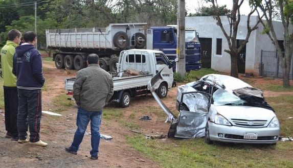 Cuatro miembros de una familia mueren en accidente