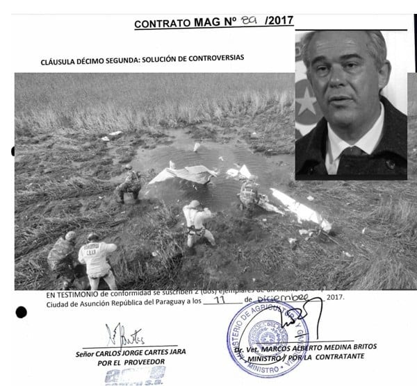 Empresa del Grupo Cartes era responsable del mantenimiento de avioneta siniestrada