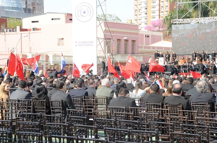 Esto fue lo que no se vio en la ceremonia de juramento de Mario Abdo Benítez