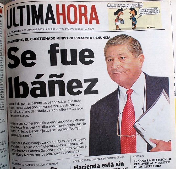 Padre de José María Ibáñez también fue investigado por corrupción