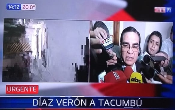 Díaz Verón va a Tacumbú