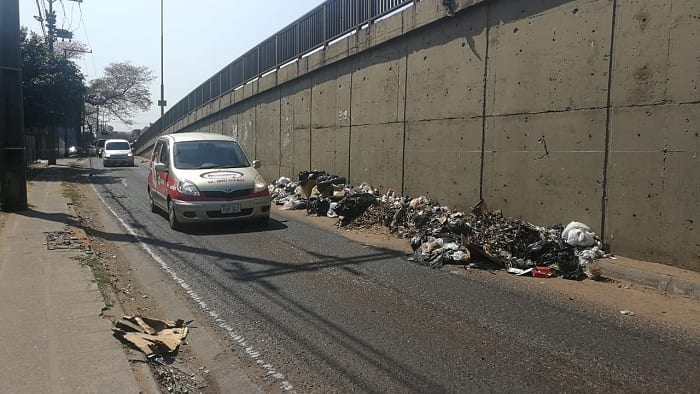 Viaducto se convirtió en vertedero clandestino