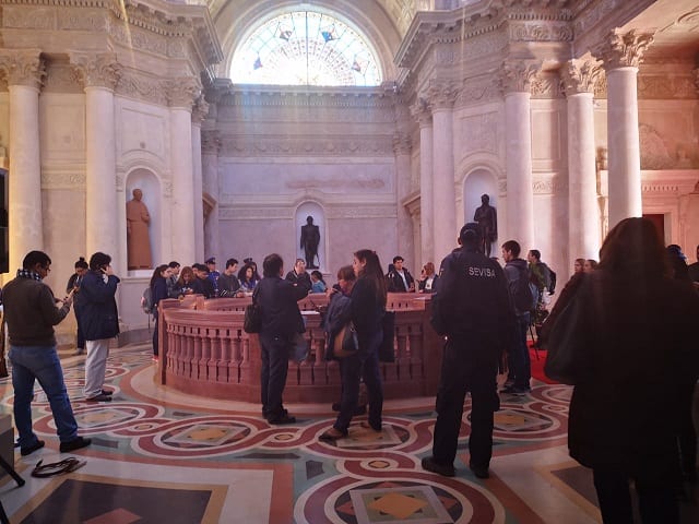Reapertura del Panteón ya atrae visitantes