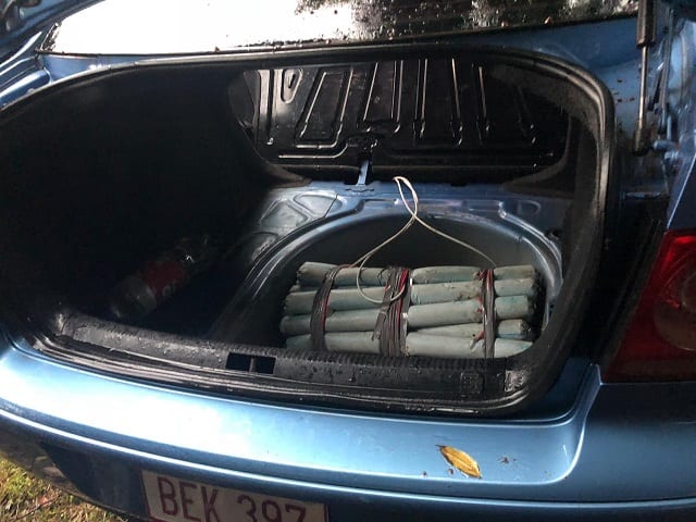 Así era el “coche bomba” para liberar a jefe narco
