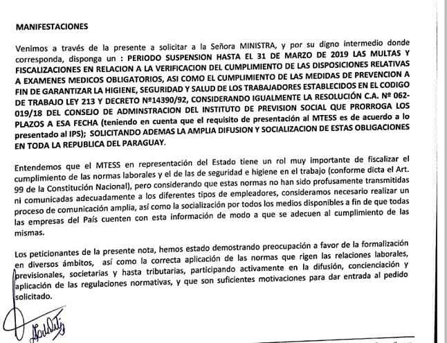 Piden suspender multas ante intervención de empresas