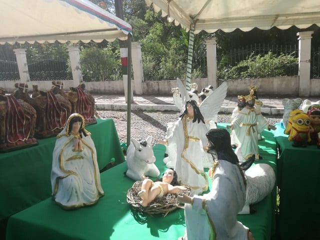 Artesanos inician exposición de pesebre en Areguá