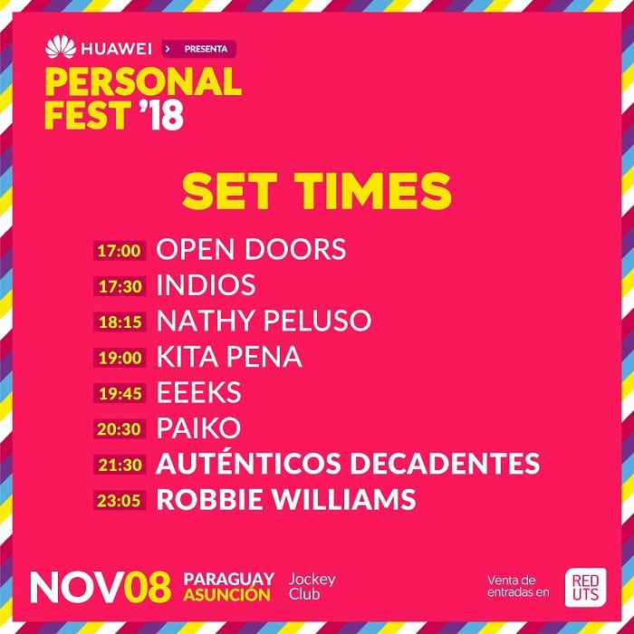 Robbie Williams se presenta este jueves en el Jockey
