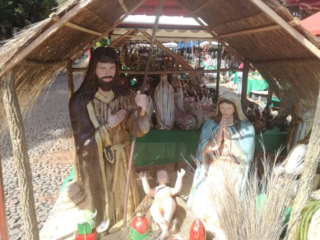 Artesanos inician exposición de pesebre en Areguá