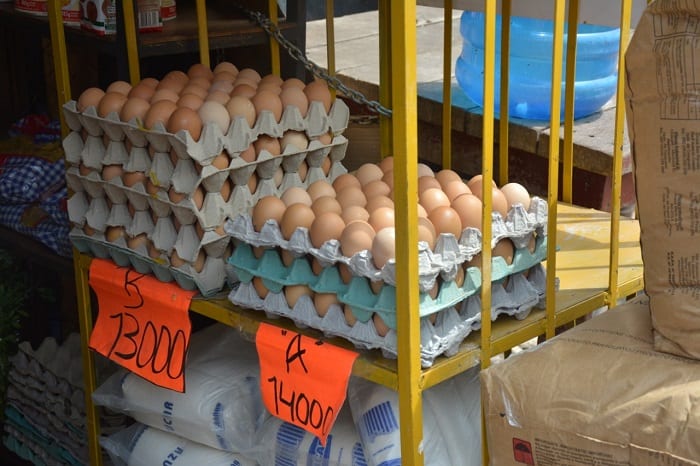 Anuncian suba de precios de productos en vísperas de fiestas de fin de año