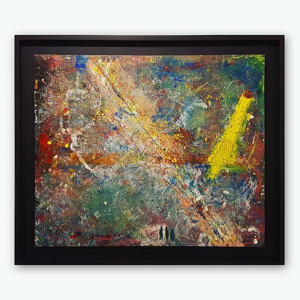 Artista paraguayo presenta muestra de arte visual