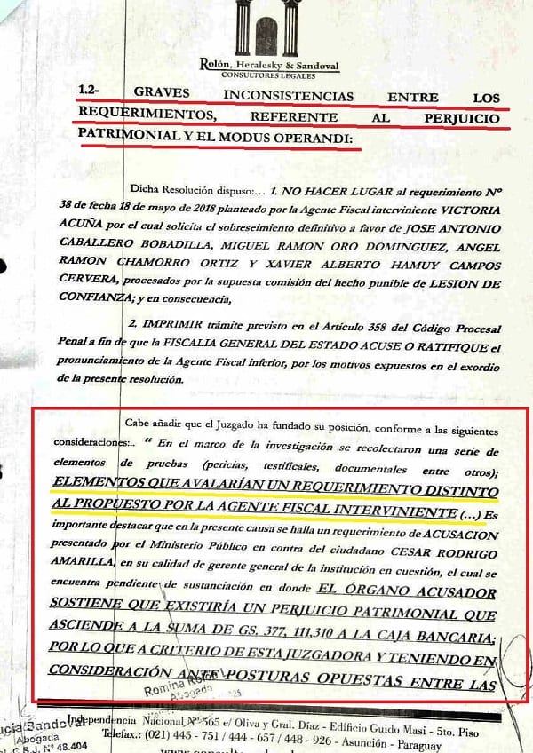Estos son los documentos que revelan irregularidades en la Caja Bancaria