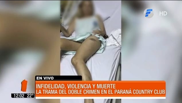Revelan video de infidelidad en caso de doble crimen en el country