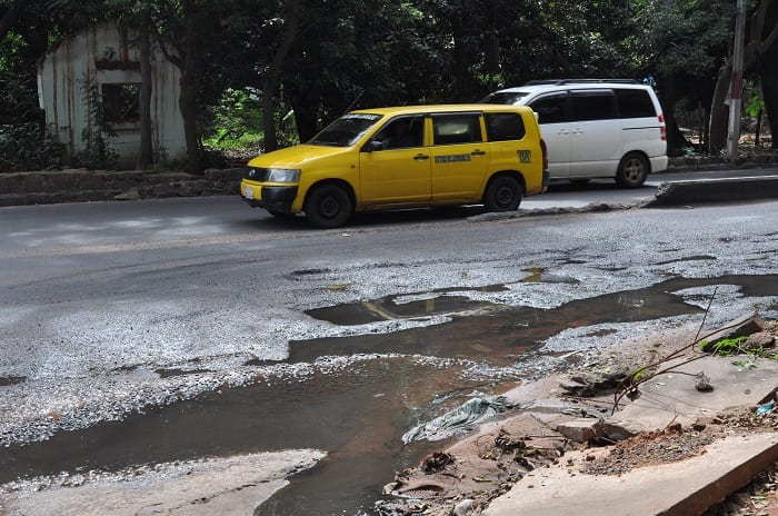 Las calles en mal estado de Lambaré en 12 impactantes imágenes