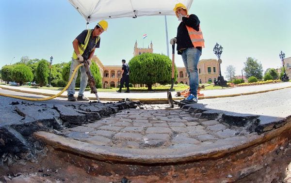 10 datos sobre el adoquinado “histórico” que causa polémica en Asunción