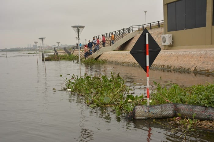 Nivel del río bajó más de un metro, afirman