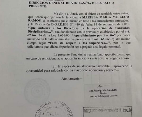 Amonestan a funcionaria que escribió “#DesastrekoMarito” en Twitter