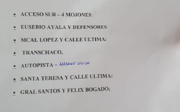 Estos son los puntos que taxistas ocuparán durante manifestación