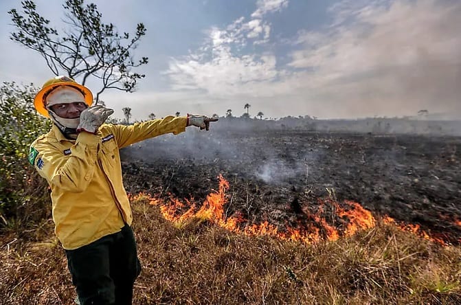 10 impactantes imágenes del incendio en el Amazonas