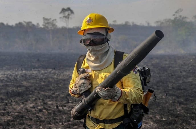 10 impactantes imágenes del incendio en el Amazonas
