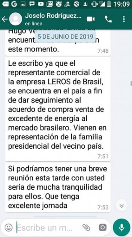 Abogado “asesoraba” a Velázquez, confirman chats filtrados