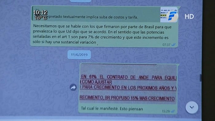 Pedro Ferreira revela más chats, ahora con autoridades