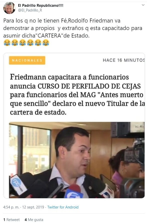 15 picantes tuits y memes sobre Friedmann en el MAG
