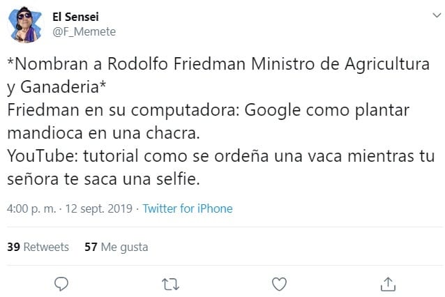 15 picantes tuits y memes sobre Friedmann en el MAG
