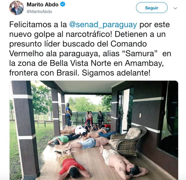 10 datos sobre Samura, el jefe narco “más peligroso que el PCC”