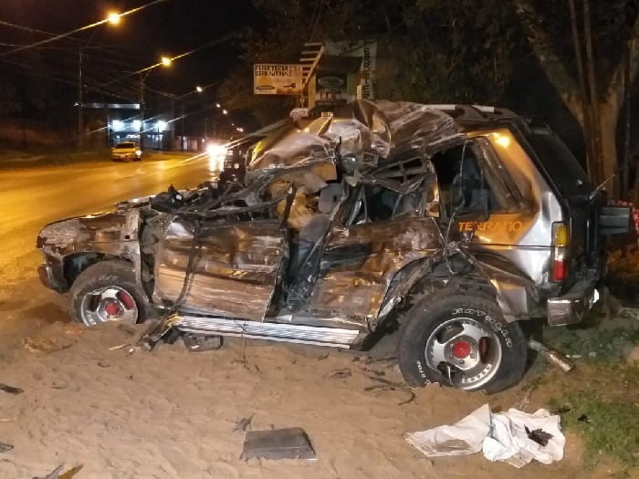 Scania se lleva todo por delante y mata a un hombre