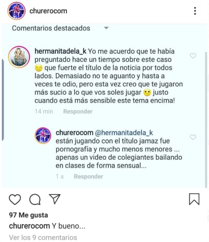 Condenan a “Churero” por caso de pornografía infantil