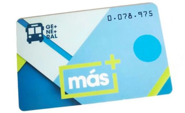Ventas de tarjetas para billetaje electrónico inicia este miércoles