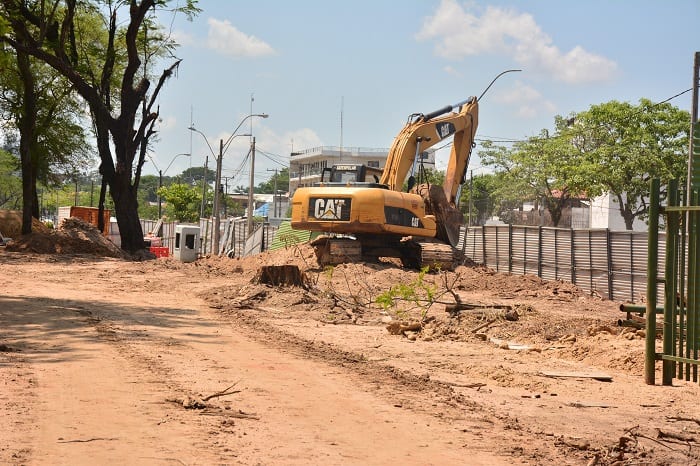 10 imágenes de cómo avanza la polémica obra del Corredor Vial Botánico