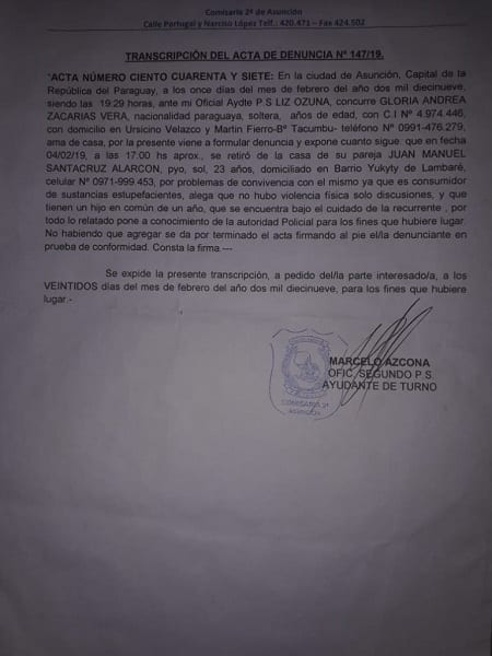 Mujer denuncia negligencia en juzgado en proceso por violencia familiar