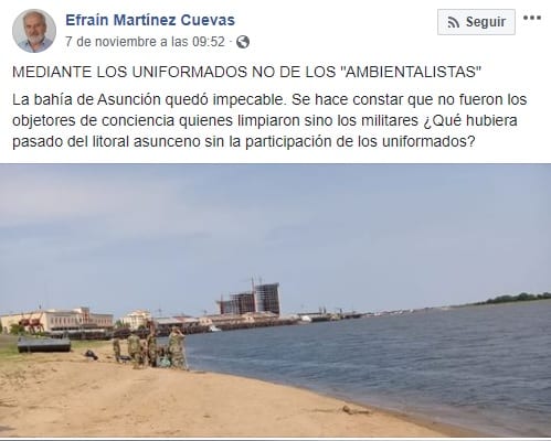 Estalló el debate: Ambientalistas “no limpiaron” el río