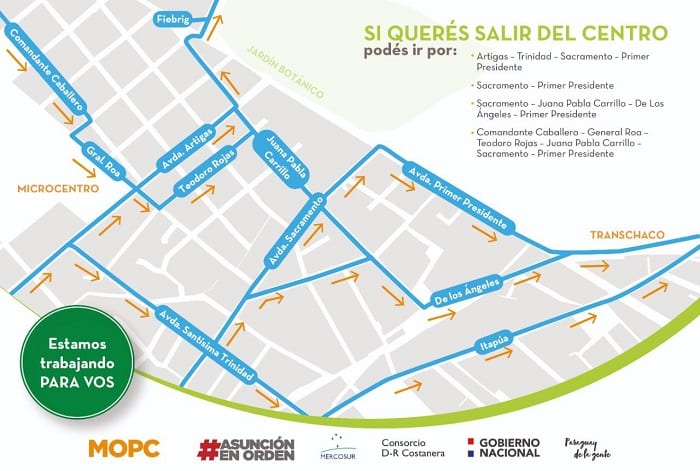 Anuncian cierre de tramo sobre Primer Presidente y habilitan calles alternativas