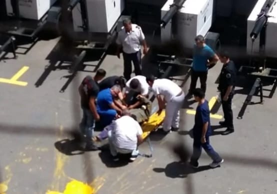 Pintor paraguayo muere luego de caer desde lo alto en la Bombonera