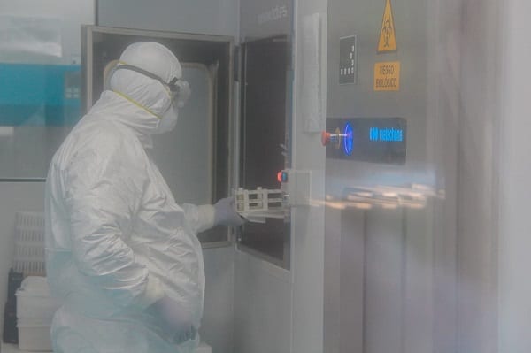 Así es el laboratorio preparado por Salud para hacer frente al coronavirus