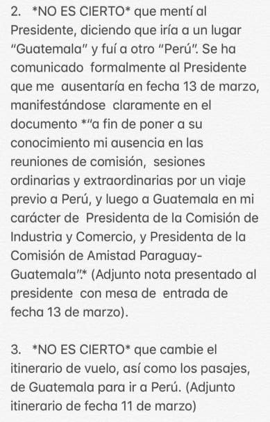 Bajac afirma que no hay causal de pérdida de investidura