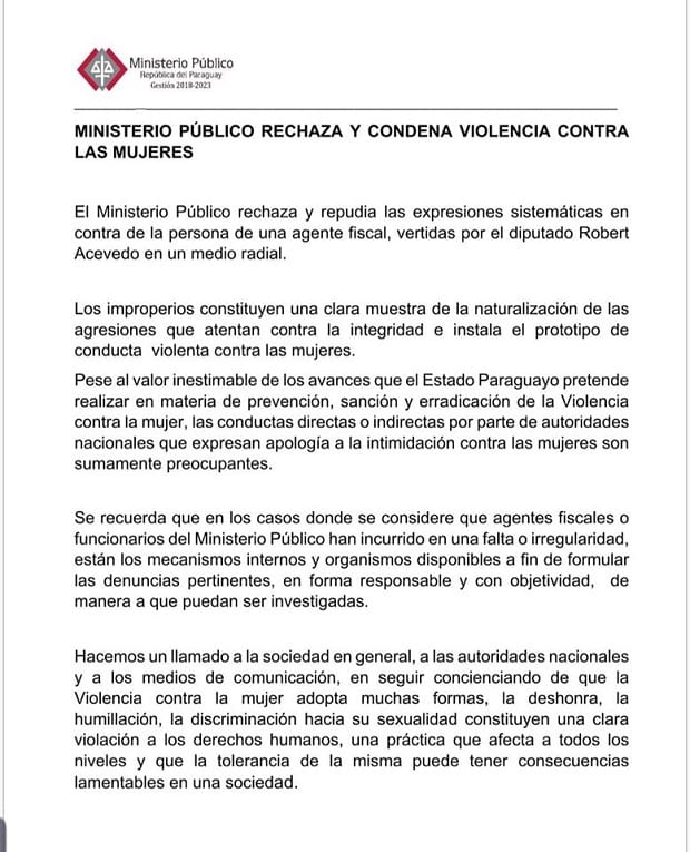 Repudian expresiones de diputado Acevedo