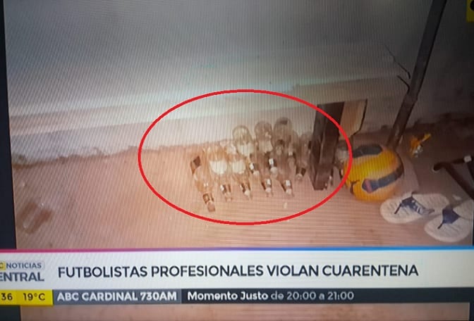 Fiscala constata violación de la cuarentena en casa de Sebastián Ferreira