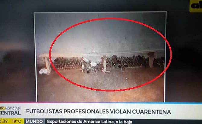 Fiscala constata violación de la cuarentena en casa de Sebastián Ferreira