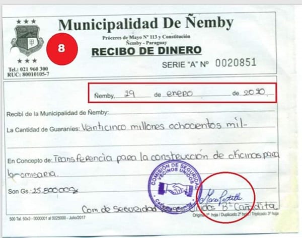 Denuncian esquema de desvío de dinero en la Municipalidad de Ñemby