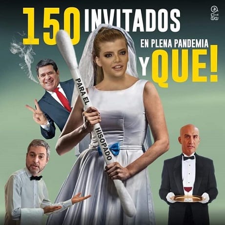 ¿Aglomeración permitida?: Memes sobre boda de Sol Cartes inundan las redes