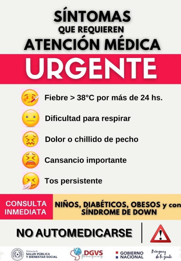 Salud da a conocer síntomas para “ir urgente al hospital”