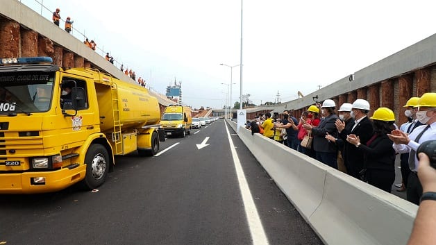 Concluye primera etapa del Multiviaducto y habilitan paso vehicular