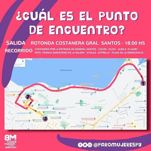 Mujeres se acoplarán a protestas en su día