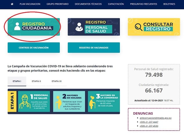 Vacunación: Así se realiza el registro para mayores de 60 años