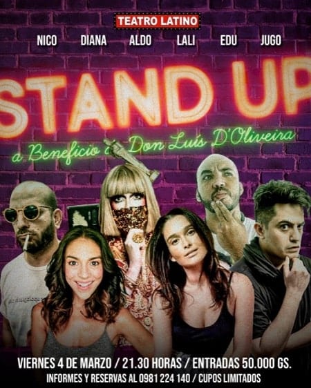 Teatro Latino tendrá funciones de stand up a beneficio de Luis D’Oliveira
